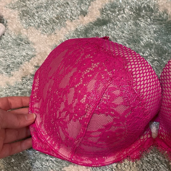 Victoria Secret Pink Glittery Push-up Bra - Picture 2 of 5